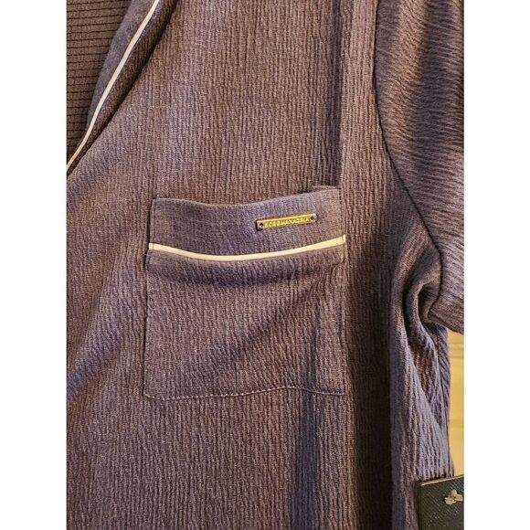 BCBGmaximara NWT sleepshirt size small navy - Picture 4 of 9